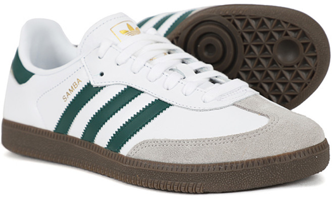 아디다스 SAMBA OG SHOES 데일리 캐주얼 베이직 스타일 단화 스니커즈