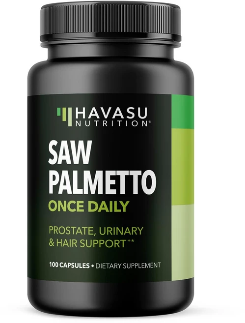 HAVASU NUTRITION 쏘팔메토 함유 남성 전립선 건강 보조제 100정 (1팩) 117510, 1 - 쿠팡