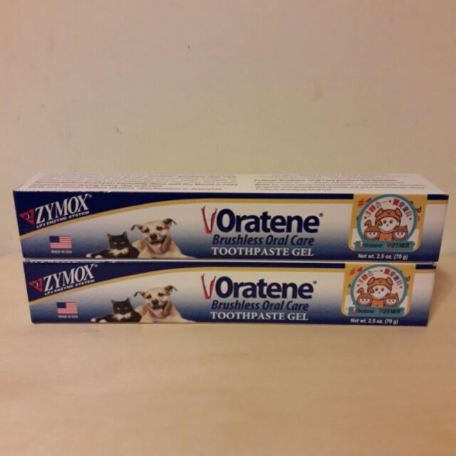 PePe 美國 白樂汀 Oratene 三酵合一潔牙軟膏 牙膏 70 g 犬貓專用, 1個
