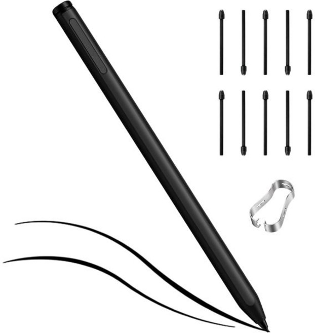 Remarkable 2 Kindle Scribe BOOX Samsung Galaxy Note/Tab Wacom EMR 태블릿용 스타일러스 펜 (지우개 포함) 4096단, Remarkable 2, Kindle Scribe, B