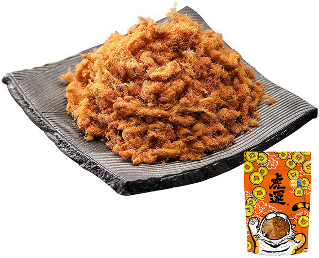 虎運肉鬆 米其林二星原味肉鬆 台灣豬肉鬆 台灣製作 SGS通過, 1個, 200g