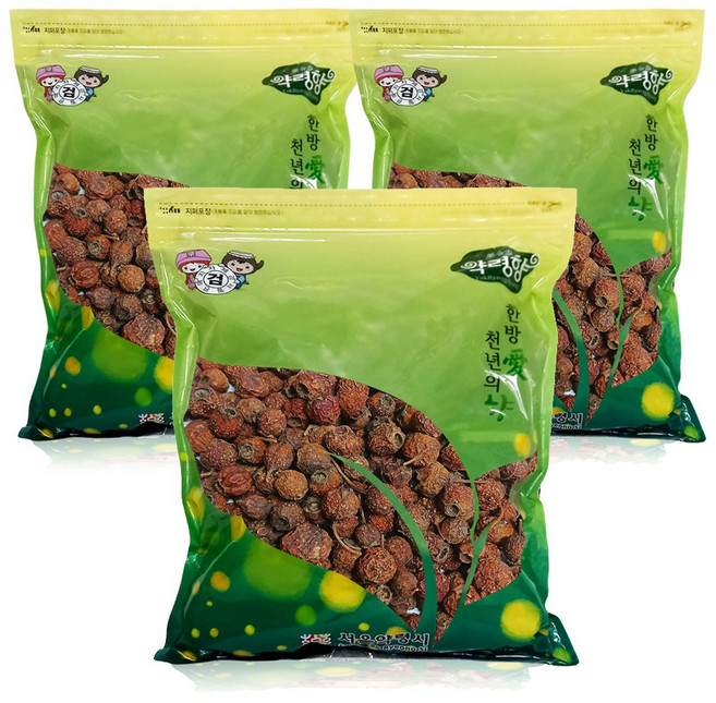 천년약초 국산 자연산100% 산사, 3개, 300g