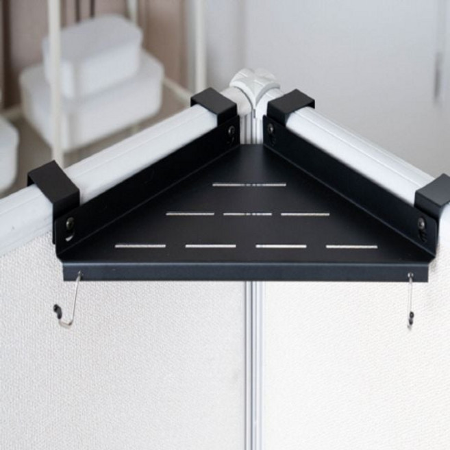 파티션 코너선반 철제 책상칸막이 사무실 책상 선반 seo*4253nN, 45mm