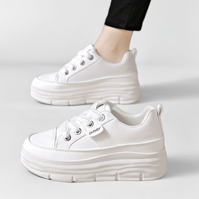 Modern Fashion 여성 6cm 키높이 스니커즈 날씬해보이는 운동화