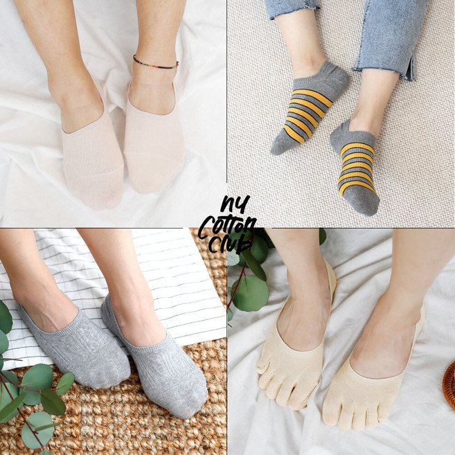 [NY코튼클럽] 남여 아동 페이크삭스 덧신 스니커즈 모음