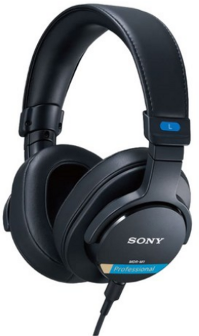 소니 모니터링 헤드폰, #블랙, MDR-M1
