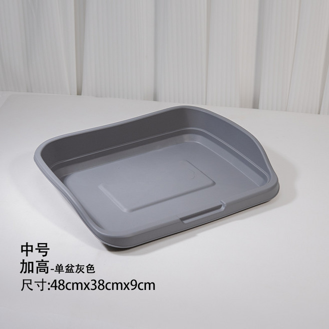 狗狗廁所不銹鋼超大號寵物廁所大型犬尿尿盆平板式防濺, 1個, 1個裝