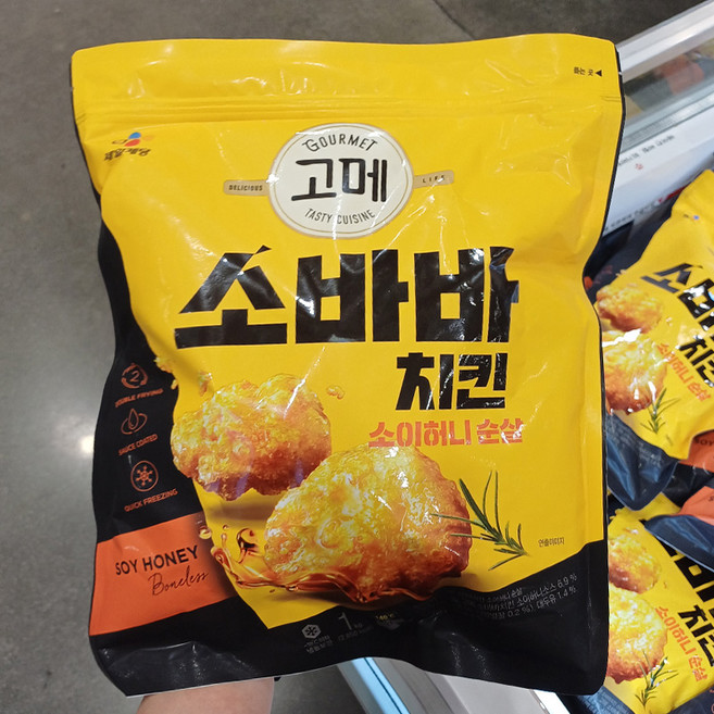 CJ 고메 소바바치킨 소이허니 순살 1kg, 1개