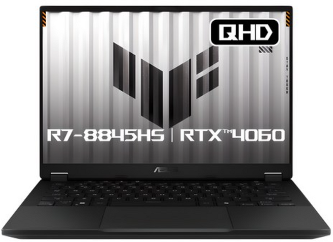 에이수스 2024 TUF 게이밍 A14 라이젠7 라이젠 8000시리즈 지포스 RTX 4060, MechaGray, 2048GB, 32GB, Free DOS, FA401UV-RG025