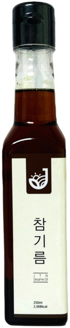 장터엔 참기름 250ml, 1개, 패트