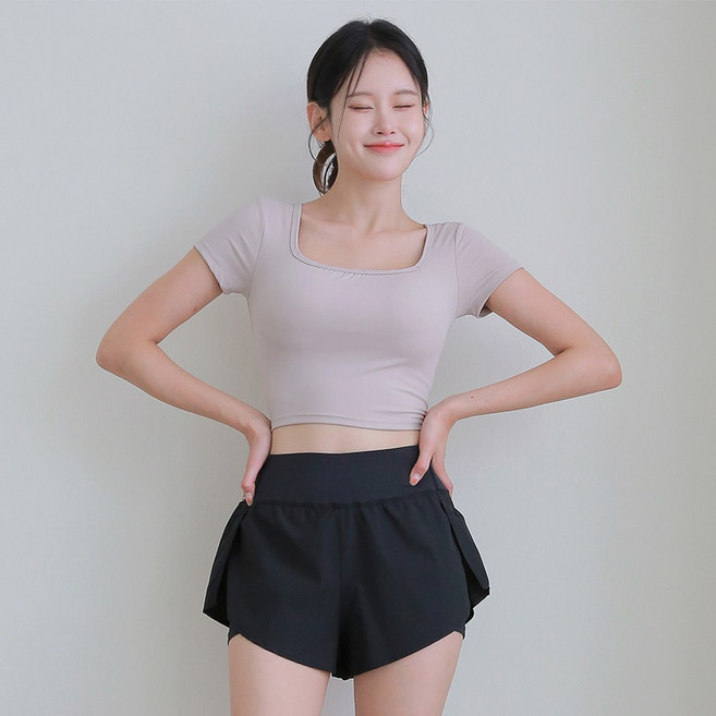 또온나 여성 투인원 쇼츠 러닝 반바지 트레이닝 숏팬츠 CW러너