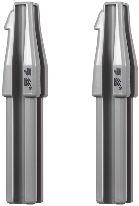 롤링페이퍼 고급형 아이브로우 펜슬 샤프너, 2개, 그레이