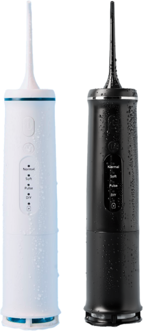 [치과공식판매] 원웨이 워터 구강세정기 무선 물치실 휴대용 스탠다드 V3 1+1 2개