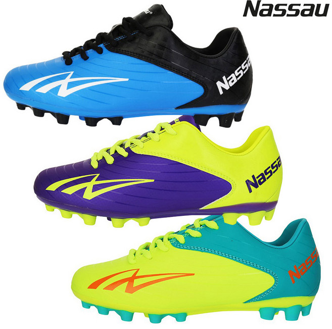 낫소(NASSAU) 아동 챔스 축구화 맨땅용 인조잔디용