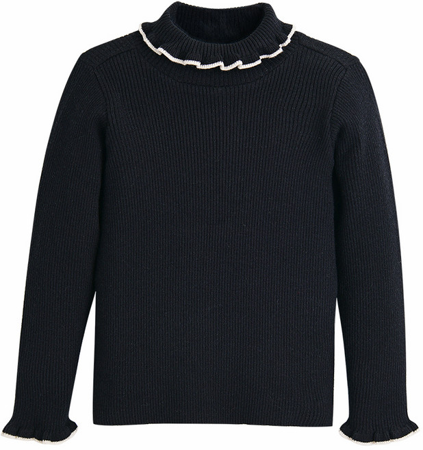 컬리수 쁘띠프릴반목스웨터 C224SWG03P