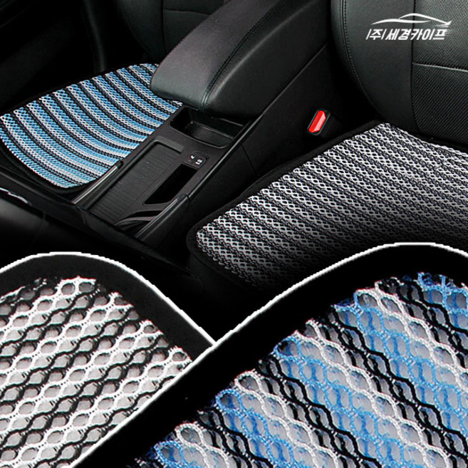 세경카이프 차량용 3D 매쉬 통풍 1인방석, ★좋은상품_블랙, 1개