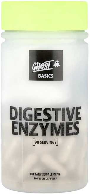 새해 첫좋은선물 Ghost 베이직 소화 효소 베지 캡슐 90정 제대로 할인합니다, 1개 - 쿠팡