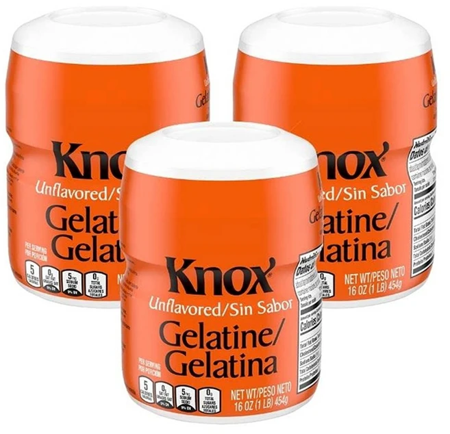 녹스 젤라틴 파우더 무향 454g 무향 미국 내수용 3팩 유로드, 3개 - 쿠팡