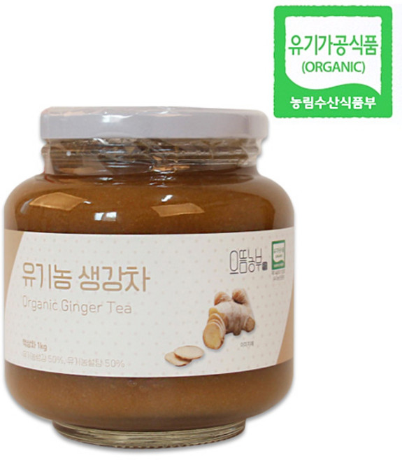 으뜸농부 유기농 생강차, 1개, 1개입, 1kg