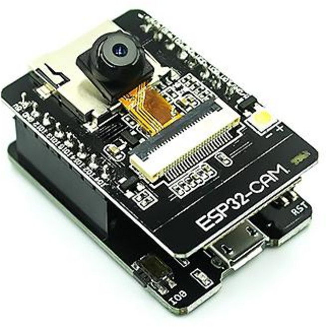 ESP32-CAM 블루투스+WIFI(OV2640)+어댑터 보드, 1개
