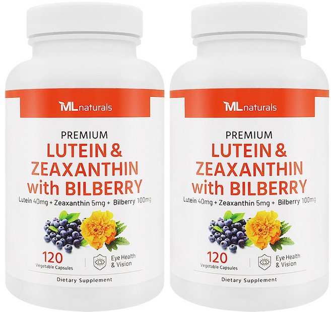 마이라이프 내추럴스 루테인 & 지아잔틴 + 빌베리 야채캡슐, 2개, 120정