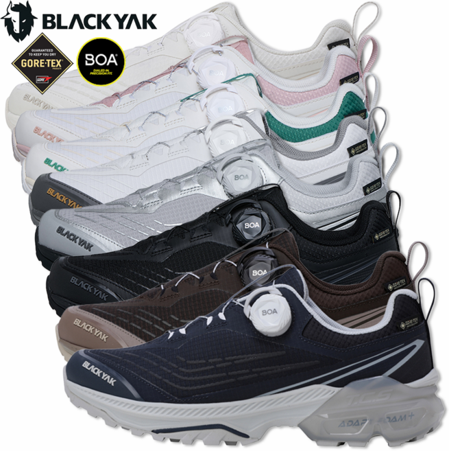 블랙야크 블랙야크 고어텍스 방수 초경량 등산화 발편한 트레킹화 하이킹화 343 라이트 스텝 GTX