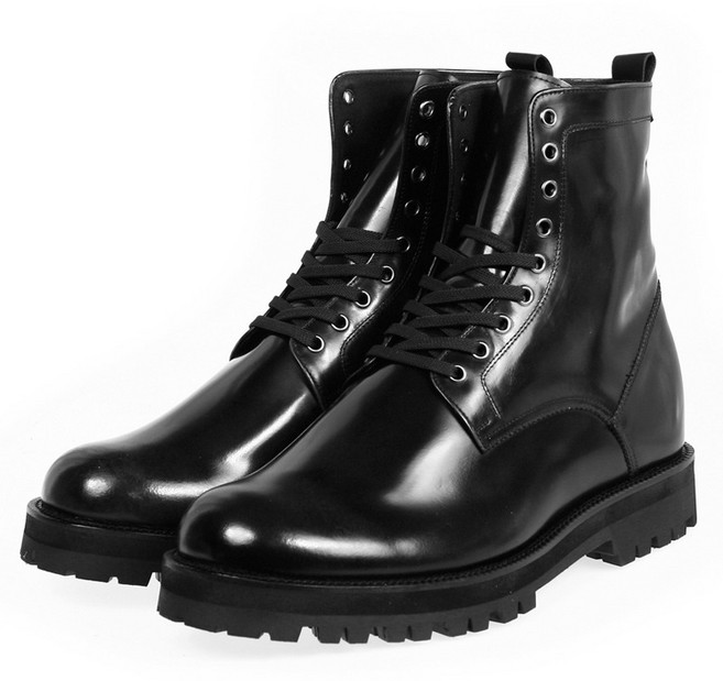 GA-51-14-1 창이 두툼한 바이크부츠 키높이 남성구두