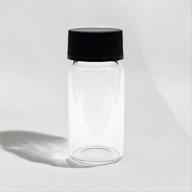 [지니랩] 투명 유리 샘플병 바이알병 시약병 바이엘병 VIAL 투명유리병 5ml 10ml 20ml 30ml 40ml 50ml, 1개