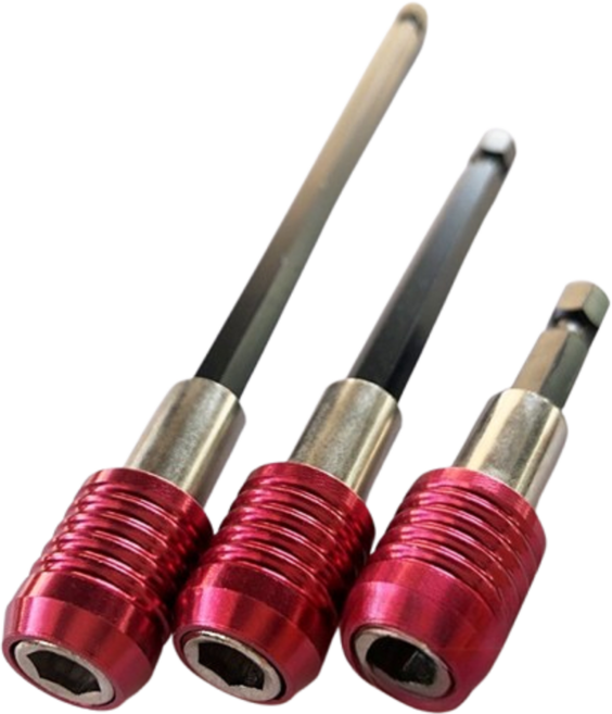 디와이툴즈 전동드릴 육각 비트 연장 아답터 세트 (60mm/100mm/150mm), 1팩