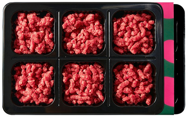 무항생제 한우 이유식용 다짐육 300g 소고기, 2등급, 6구 트레이, 1개