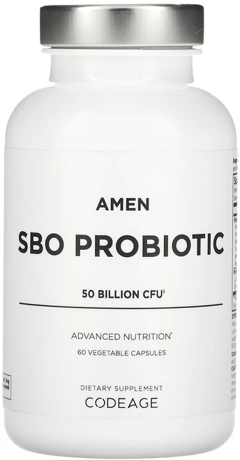 Codeage Amen SBO 프로바이오틱 500억CFU 베지 캡슐 60정, CodeageAmenSBO프로바이오틱500억CFU베지캡, 1개 - 쿠팡