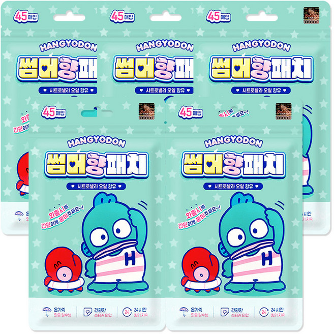 한교동 썸머향패치 45매입 26년제조, 5개