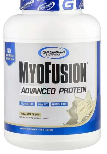 가스퍼리뉴트리션 마이오퓨젼 고급 단백질 바닐라 아이스크림 4 lbs (1814 g), 기본, 1개, 1.814kg - 쿠팡