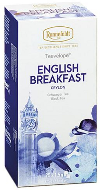 독일 로네필드 Ronnefeldt 티벨롭 잉글리쉬 브랙퍼스트 홍차 티백, 25개입, 2개