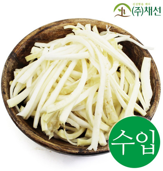 [수입][손질 진공포장] 손질된 도라지채 500g, 1개