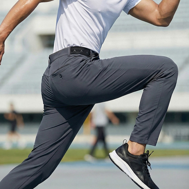 여름 남성 스판 골프바지 기본 등산복 작업복 팬츠 아웃도어 바지