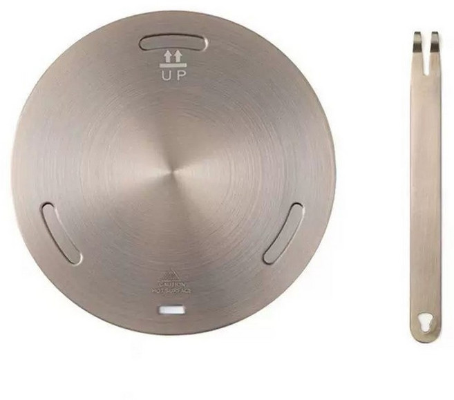 열전도판 인덕션플레이트 비알레티 모카포트용 익스프레스, 1개, 280mmx3.4mm 1급 로즈골드