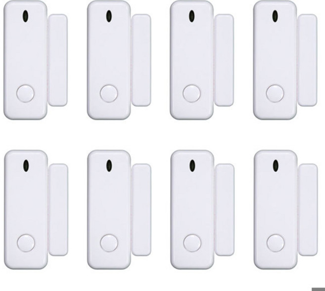 433MHz 미니 도어 창 알람 센서 무선 지능형 도어 센서 보안 알람 호스트 액세서리 오픈 알림, 1개