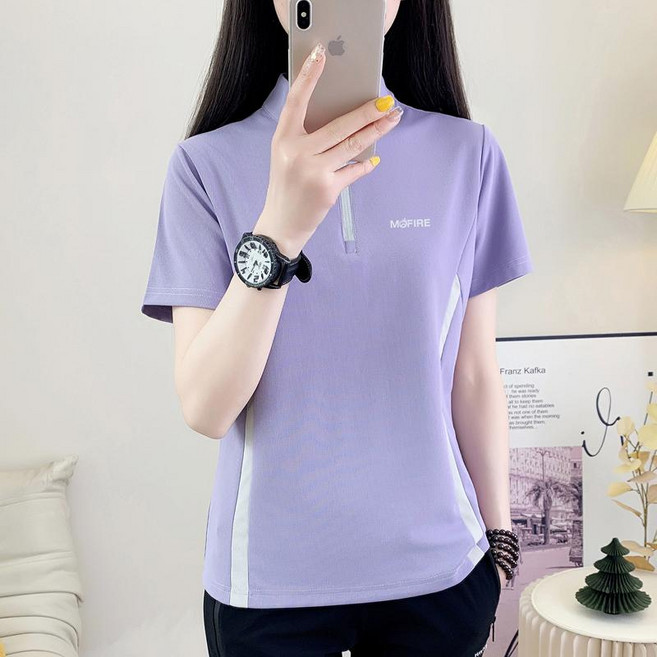涼感衣吸濕排汗衣冰絲男女款上衣輕薄輕量短袖透氣速乾快乾T恤籃球衣世界杯足球衣大尺碼寬鬆高彈運動上衣防曬素短t速乾快乾衣 LD9621-T恤