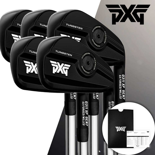 2024 PXG 블랙아이언 젠7 0311P XP 2024 GEN7 IRON 피엑스지 중급자용, GEN7 0311XP, 5개 (6-W), 경량스틸 N.S PRO Zelos 8S, 30도