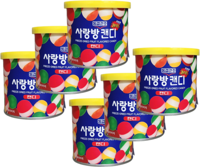 사랑방캔디, 50g, 6개