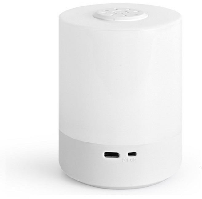 柔光伴睡小夜燈 4800mAh 無極調光 三色溫, 白色