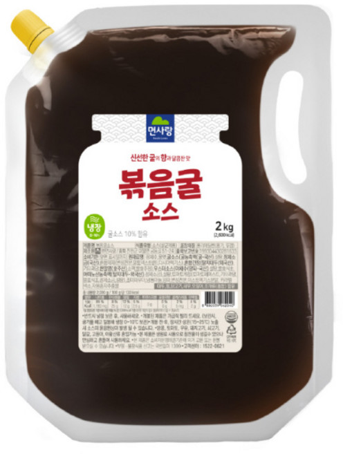 면사랑 볶음굴소스 2kg, 1개, 단품