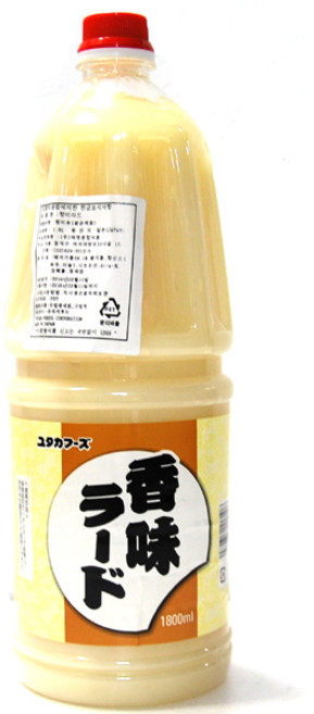 일본 유타카푸드 향미라드 돼지기름 라멘 향미유 라드유 1.8L, 1개