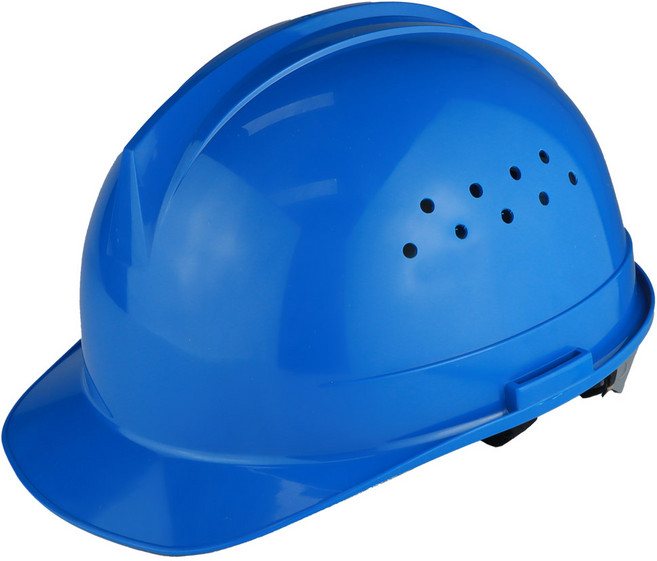 국내생산 KCS안전인증 한성세이프티 경량 통풍 안전모 13호, 청색, 1개