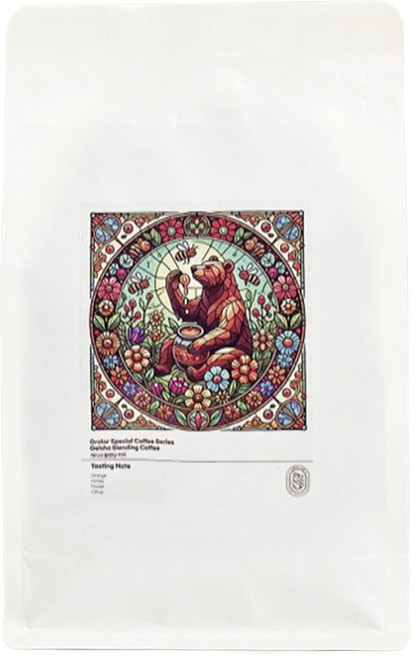 그롤라커피 게이샤 블렌드 커피 원두, 100g, 1개, 핸드드립