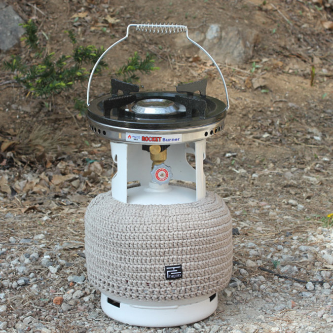 피엔코 해바라기버너(미세조절)+국산가스통3kg+국산워머, 블랙, 1개