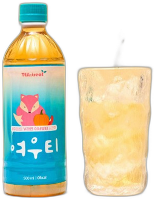 티트리트 여우티 호박밭차, 1개, 500ml
