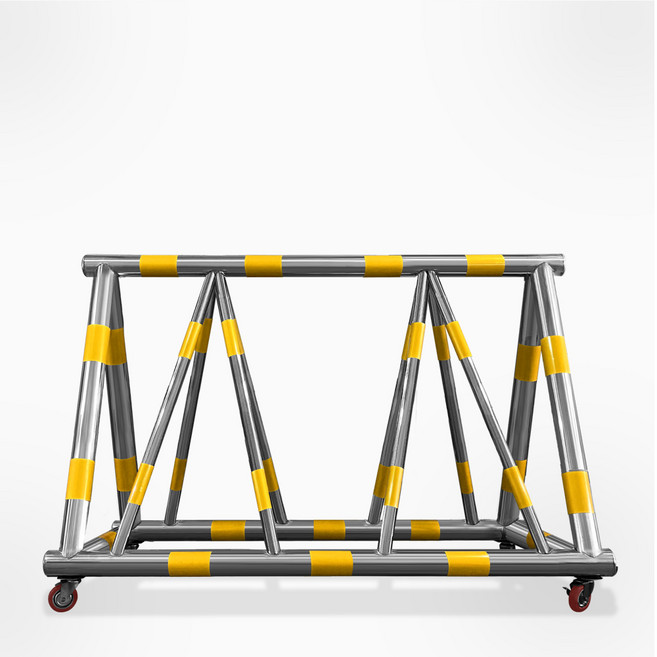 스텐 바리케이트 F형 군부대 위병소 아파트 주차장 공원 도서관 관공서 출입 진입 금지 충돌 방지 바리게이트, 스텐 바리게이트 F형, 1개