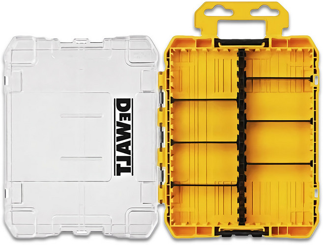 디월트공식대리점 DWAN2190 터프용 액세러리 케이스 공구함 공구 가방 박스 부품 상자 케이스 피스통, 1개